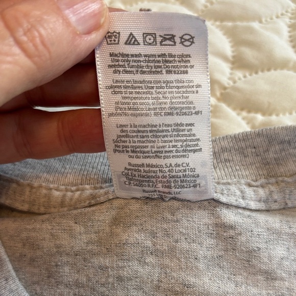 Jerzees & The Cotton Exchange Gray University of Virginia Tee Shirts Set of 2 Sm - Picture 4 of 16